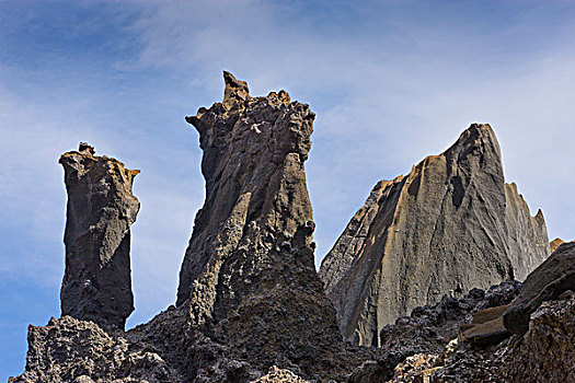 岩石构造,山峦,冰岛