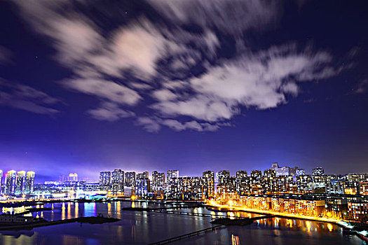 大庆城市夜景