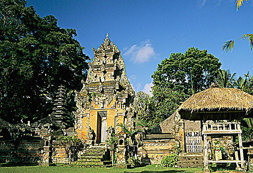 印度尼西亚,巴厘岛,地区,庙宇