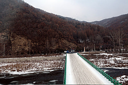 雪野,北方,东北,大雪,原野,土地,冬季,洁白,干净,风景,村庄,农村