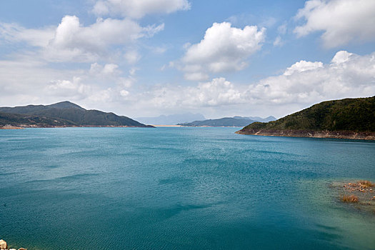 香港麦理浩径maclehose,trail破边洲万宜水库起点