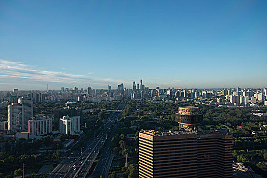 航拍,城市,北京,中国