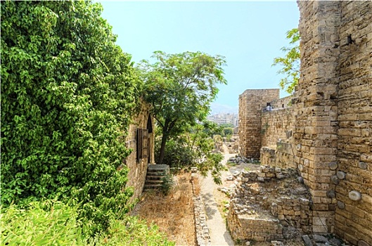 十字军东征,城堡,比布鲁斯,黎巴嫩