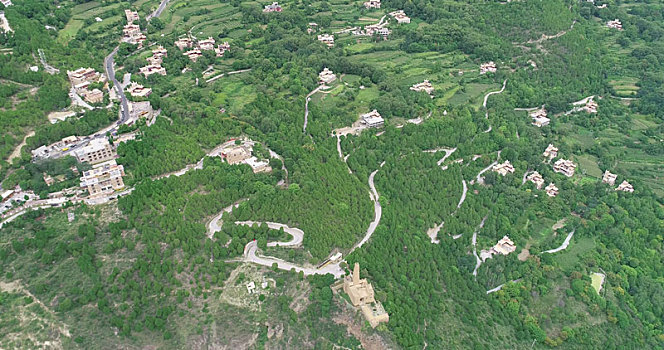 四川丹巴甲居藏寨,田园牧歌画卷,诗意栖居艺术