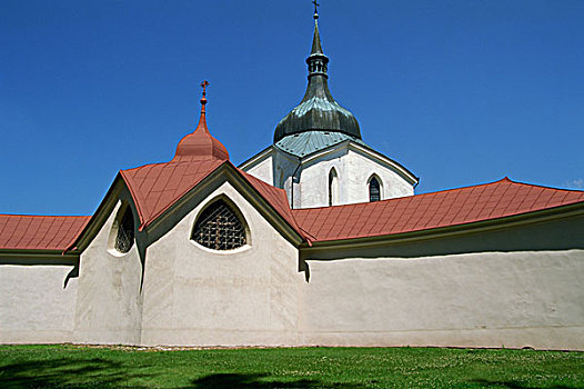 教堂,青山,捷克共和国