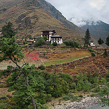 风景,不丹