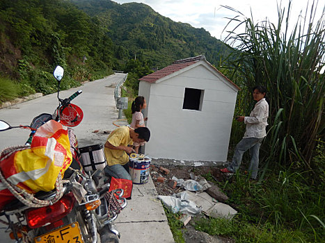 重庆市云阳县外郎乡的农村