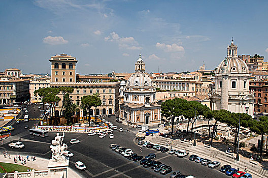 广场,坎皮多利奥,教堂,玛丽亚,洛雷托,神圣,名字,罗马,意大利,欧洲