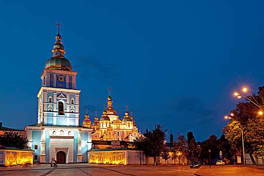 教堂,基辅,乌克兰,欧洲