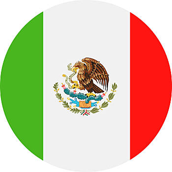 墨西哥国旗 绘画图片
