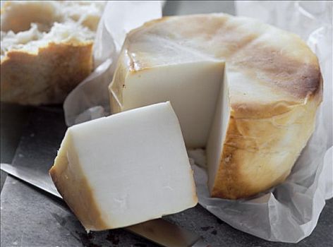 加那利群岛,山羊乳酪,包装纸,白面包