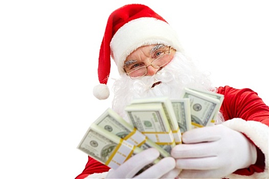 圣诞老人,美元