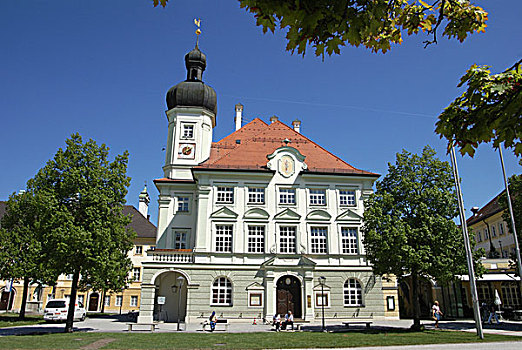 市政厅,巴伐利亚,德国,欧洲