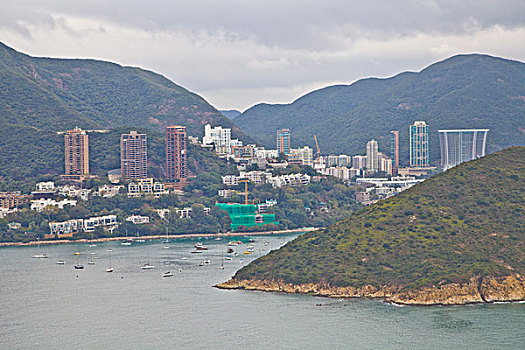 香港,建筑,大楼,特色,富人,繁华,水泥森林,摩天大厦,拥挤,高密度,压力,孤岛,岛屿,海湾,游船,中国