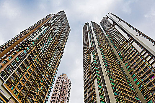 公寓楼,香港,中国
