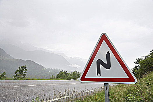 路标,间隙,上阿尔卑斯省,法国