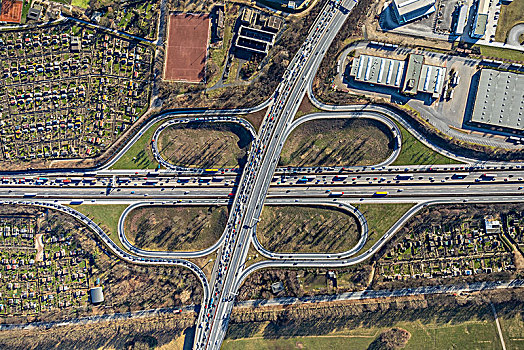高速公路,连通,杜伊斯堡,北莱茵威斯特伐利亚,德国