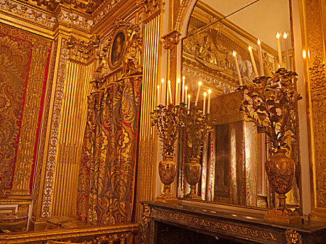 法国凡尔赛宫国王寝室