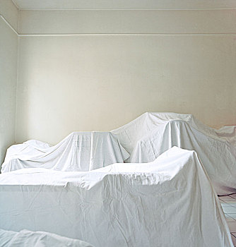 白色,家具,房间,法国,2007年