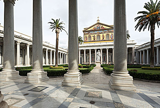 前院,教堂,罗马