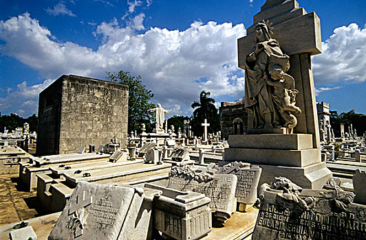 古巴,哈瓦那,墓地