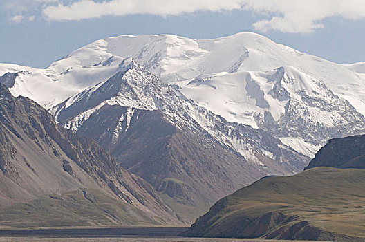 吉尔吉斯斯坦,省,山峦,靠近