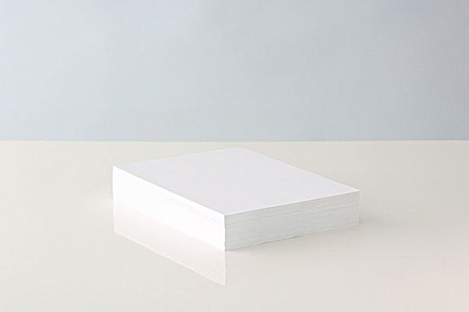 一堆,白纸,休息,桌子