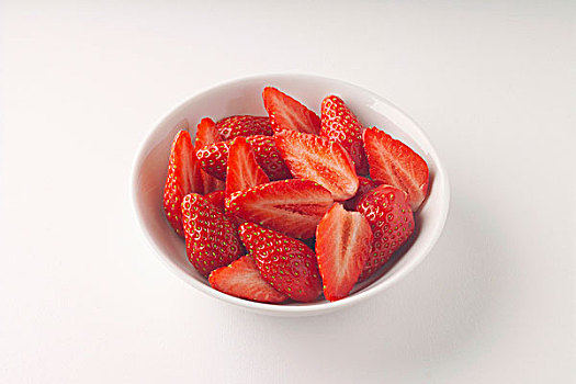 碗,草莓沙拉