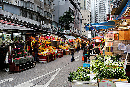 香港水果摊