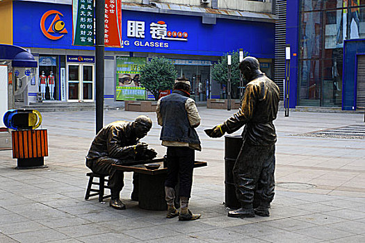 商业街雕塑