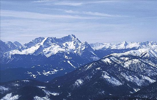 陆地,巴伐利亚阿尔卑斯山,巴伐利亚,欧洲