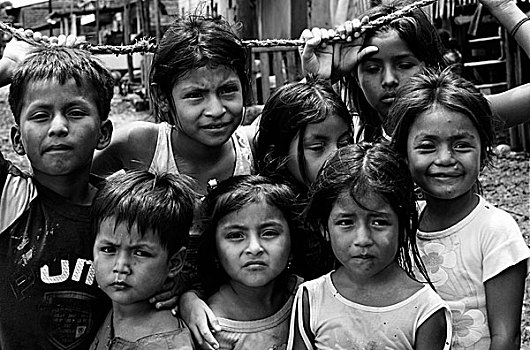 记录,海湾地区,穷,人口,生活方式,岛屿,瓜亚基尔,孩子,成长,厄瓜多尔