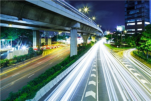 交通,城市,夜晚