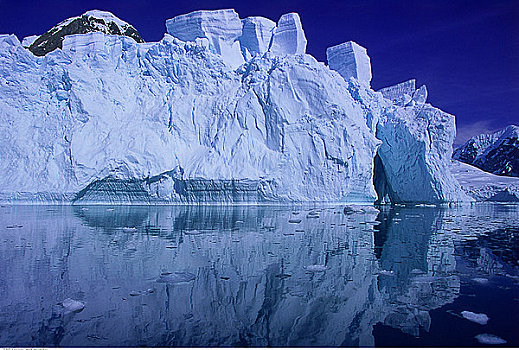 冰河,水,南极