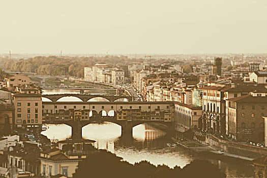 阿尔诺河,历史,桥,市中心,建筑,佛罗伦萨