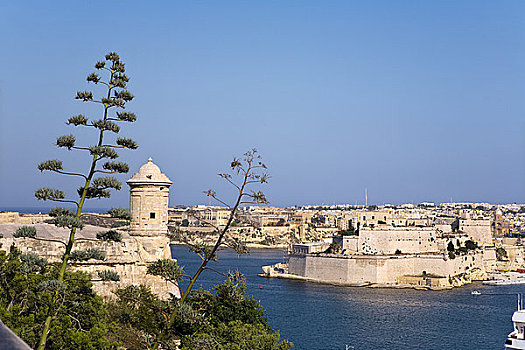 森格莱阿,马耳他,俯视图