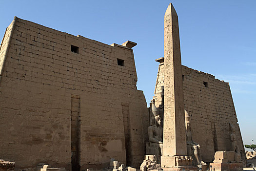 寺庙,路克索神庙,埃及