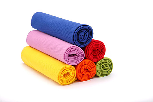 彩色毛巾,彩色布料