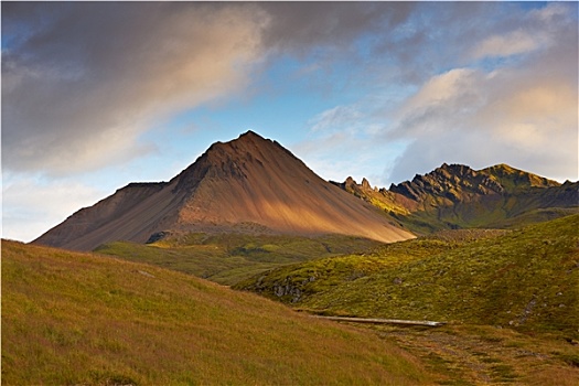 风景,东方,冰岛