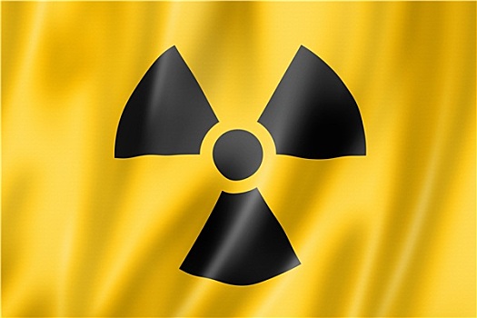 放射性,核符号,旗帜