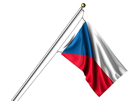 隔绝,捷克,旗帜