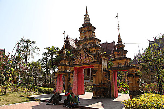 南传佛教圣地,西双版纳总佛寺