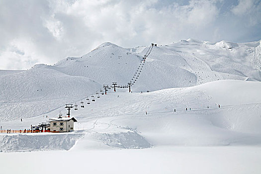 滑雪区