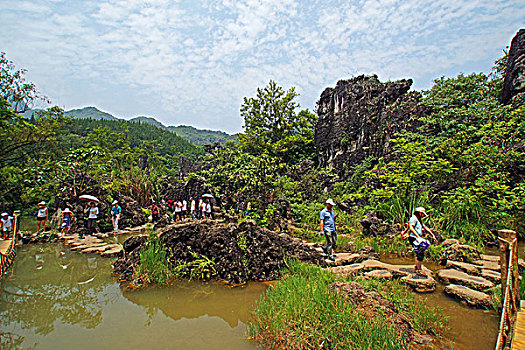 贵州黄果树瀑布天星桥景区