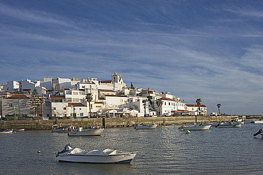 城镇风光,阿尔加维,葡萄牙