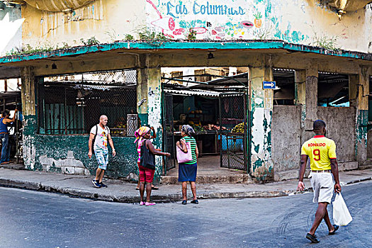 本地人,购物,哈瓦那