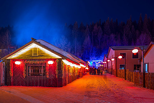 黑龙江雪乡风景区