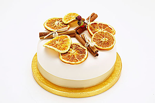 橙色,桂皮,蛋糕