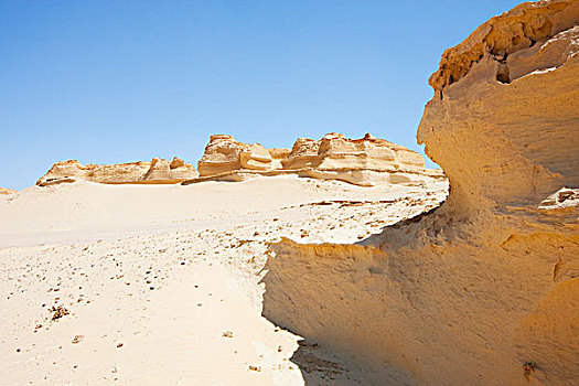 沙岩构造,风,腐蚀,旱谷,鲸,山谷,埃及