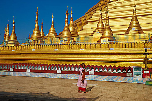 塔,缅甸,亚洲